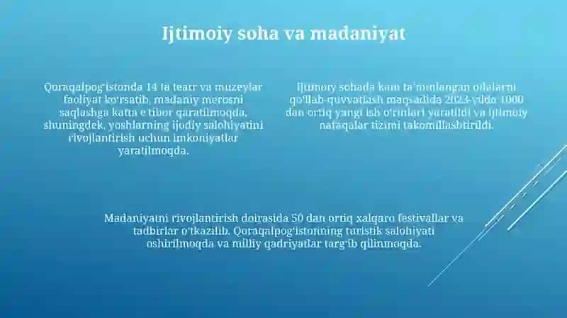 Mustaqillik yillarida Qoraqalpogʻiston respublikasi 4