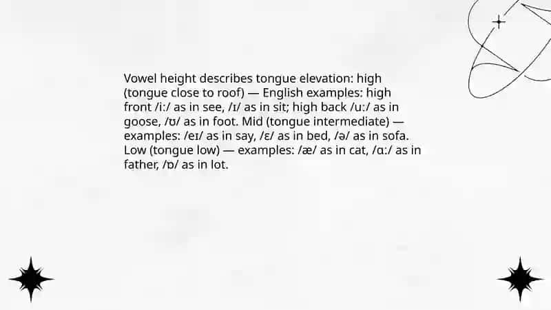 Vowels and consanant phonemes 4