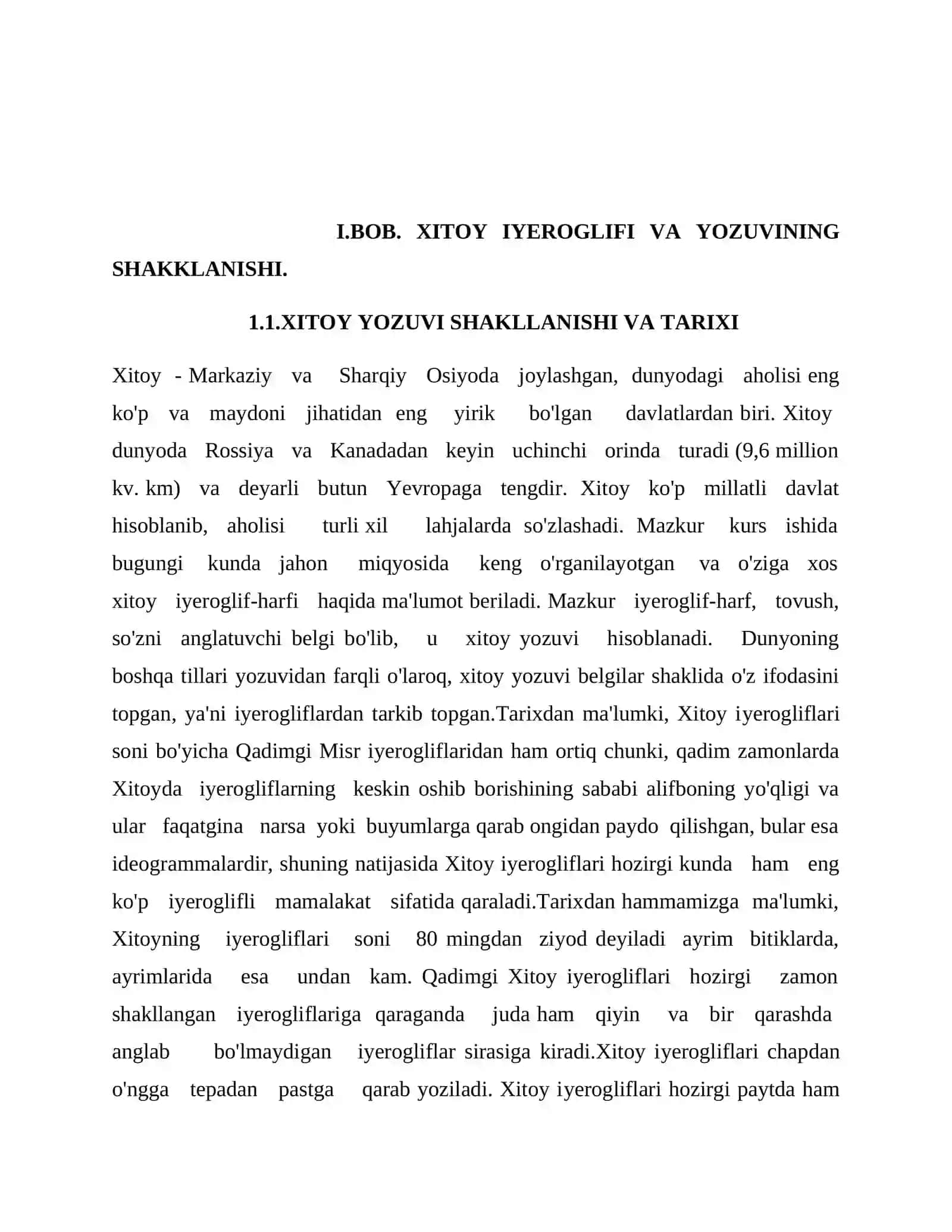 XITOY YOZUVI VA AN'ANAVIY TA'LIMOTLARI 4