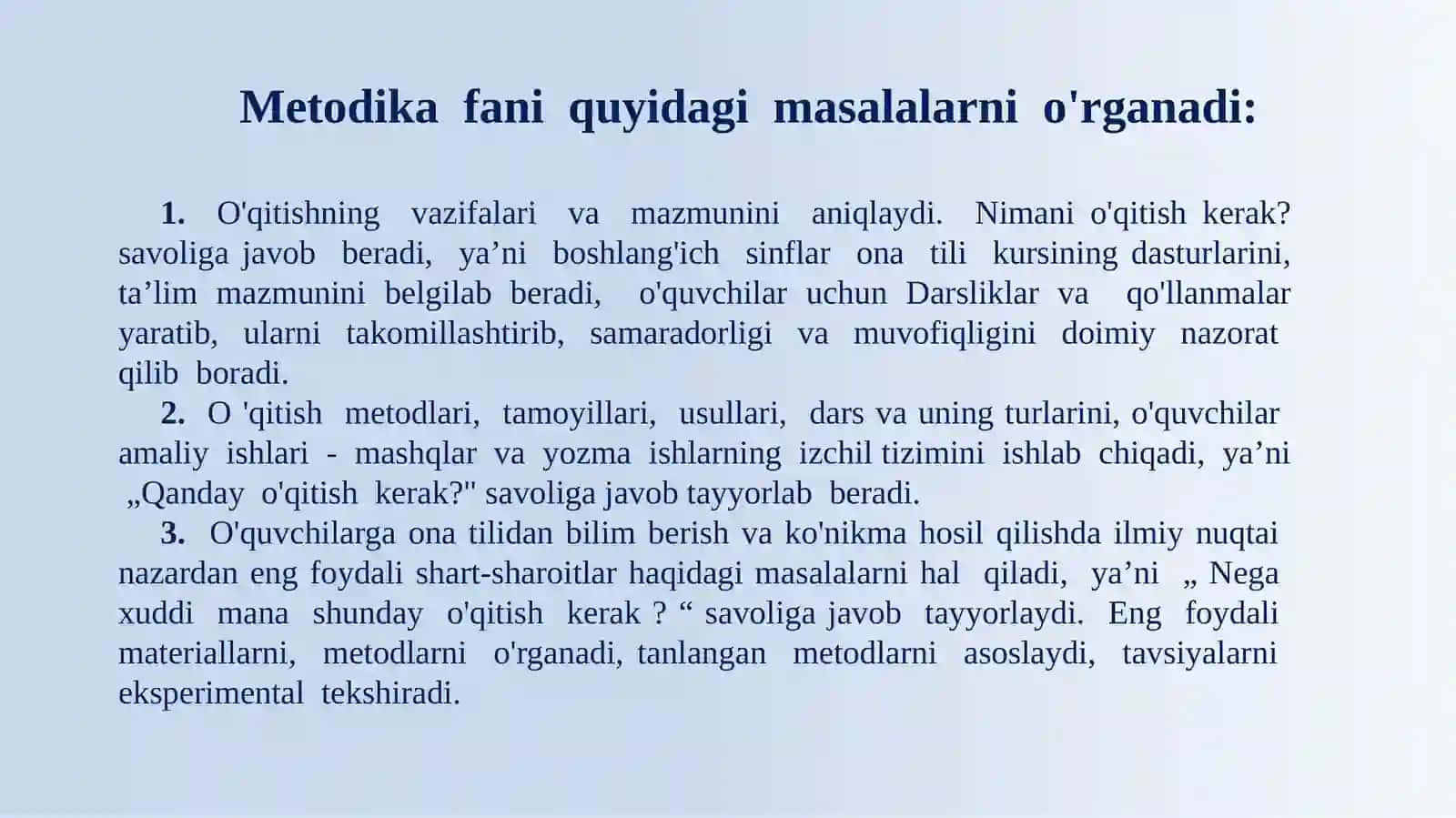 Boshlang`ich sinflarda ona tili darslarining turlari va ularga qo’yiladigan talablar 4