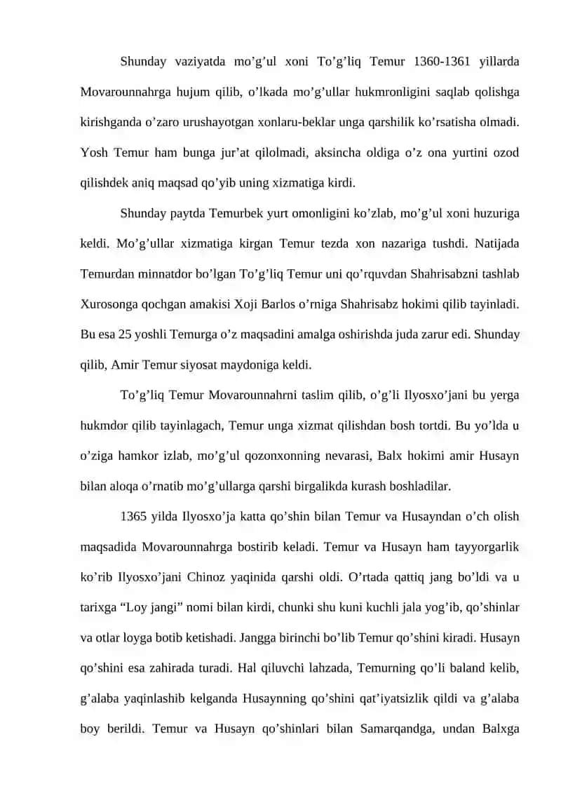 Temuriylar davrida iqtisodiyot tizimi 4