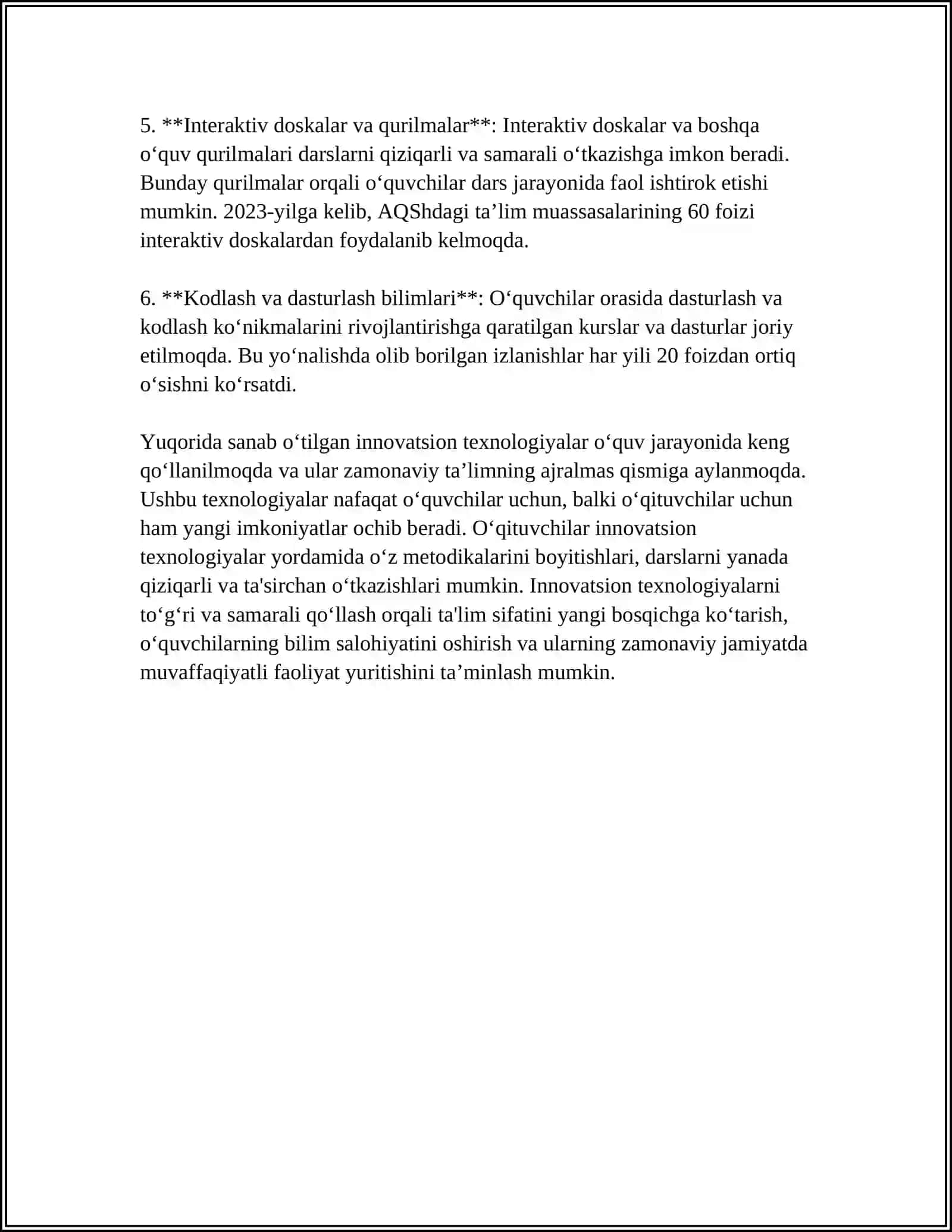 SAHNALASHTIRISH FAOLIYATI RIVOJLANTIRISH VOSITASI SIFATIDA 4