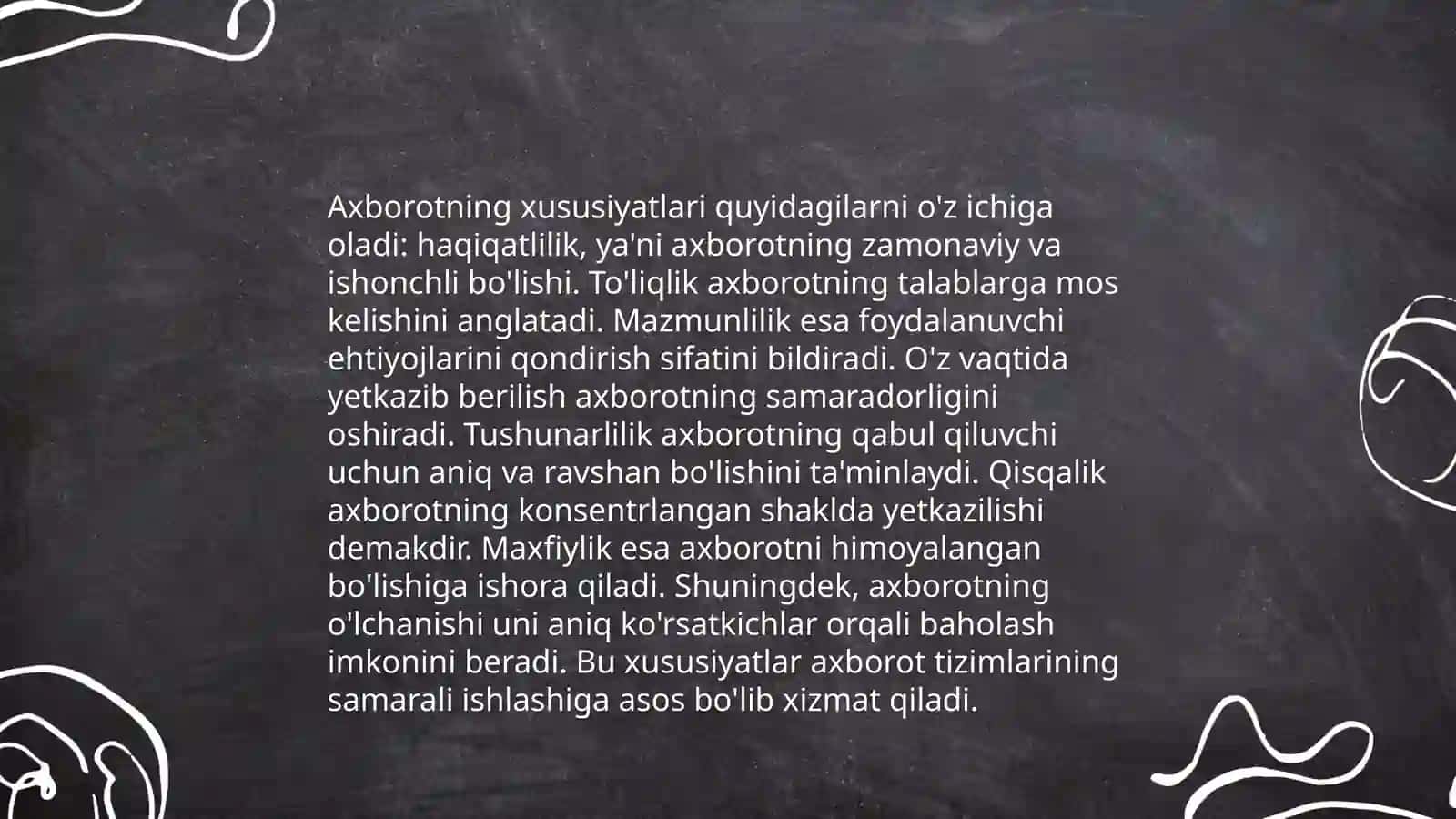 Axborot turlari 4