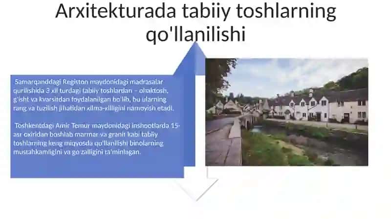 Tabiiy tosh materiallarini va ularning turlari 4
