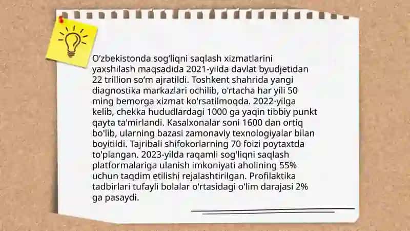 Ijtimoiy sohasini rivojlantirishning ustuvor yoʻnalishlari 4