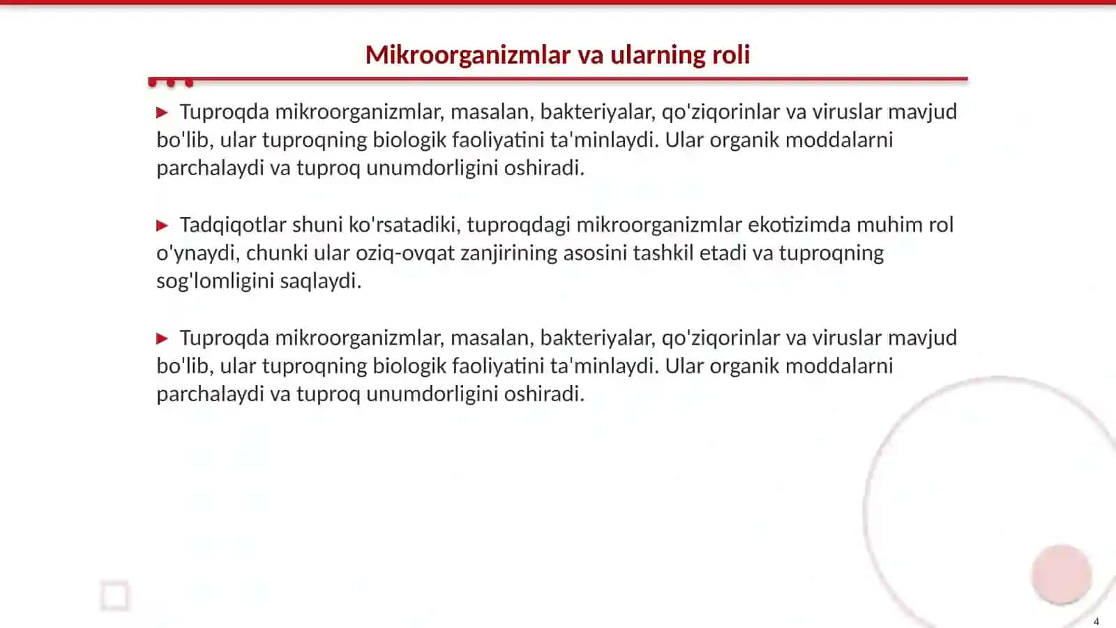 Tuproqning gigiyenik va epidemiologiyaliq ahamiyati 4