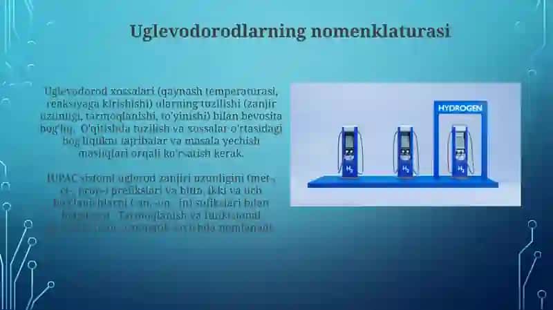 Uglevodorodlar va ularning xossalarini oqitish metodikasi 4