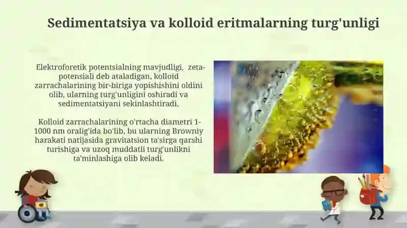 Kolloid eritmalarning molekulyar kinetik xossalari 4