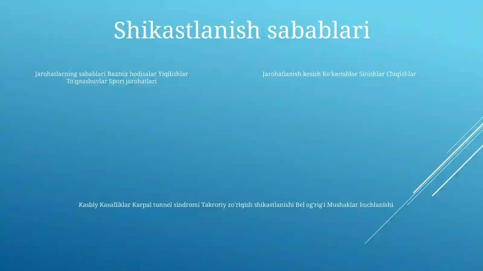 Jarohatlanish Va Kasbiy Kasalliklar 4