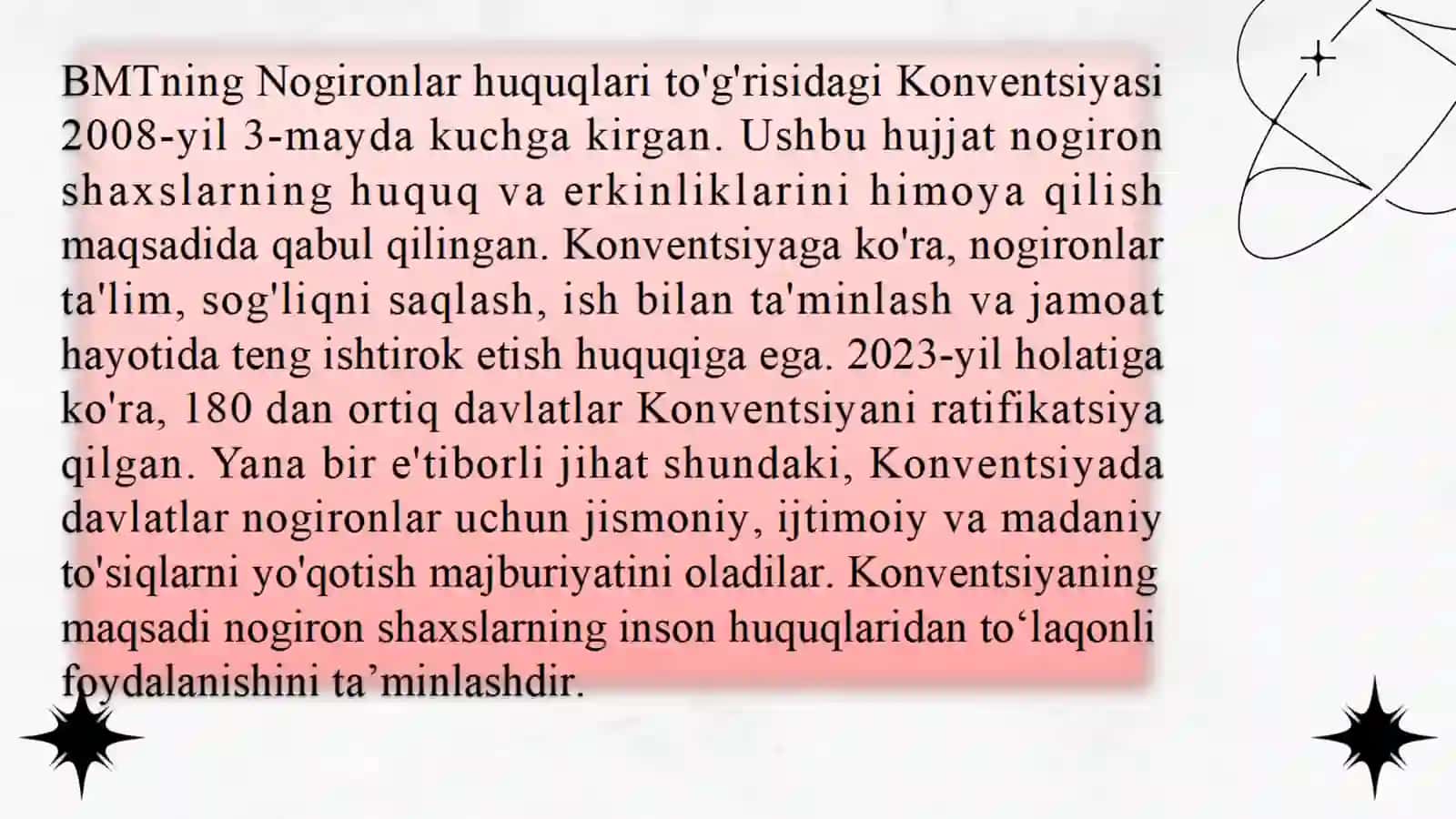 Inklyuziv ta’lim siyosatining jahon miqiyosida huquqiy-me’yoriy asoslari 4