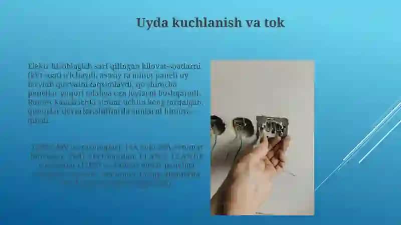 Honadonlardagi elektr zanjirlar va ulashlar 4