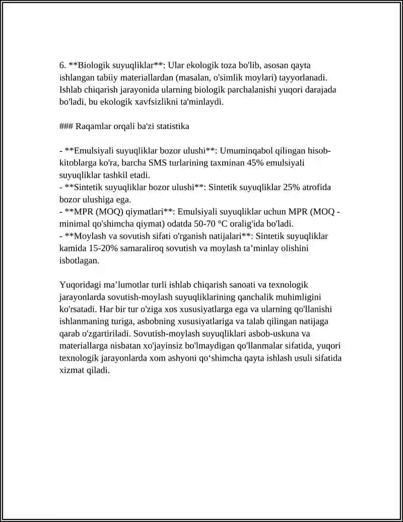 SOVUTISH-MOYLASH SUYUQLIKLARI 4