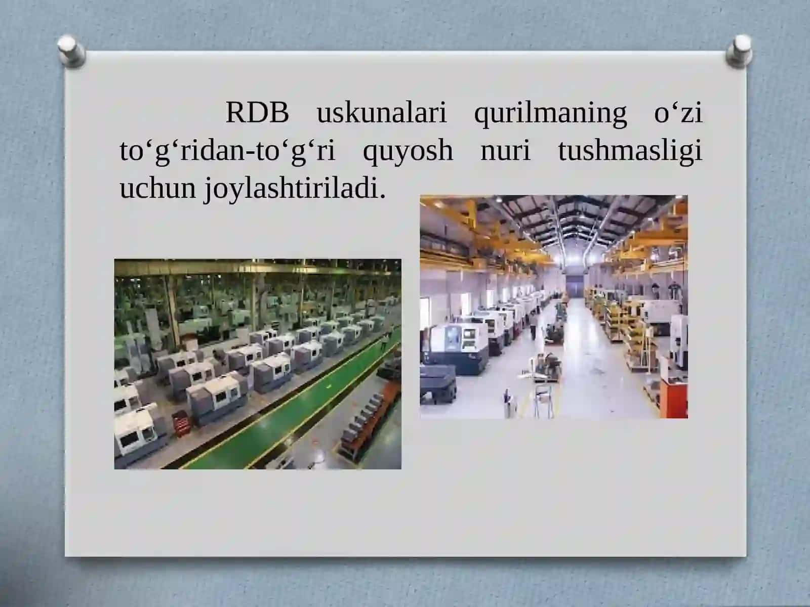 Raqamli dasturiy boshqaruv (RDB) dastgoh tizimlari bilan ishlaydigan asbob-uskunalarning xususiyatlari 4