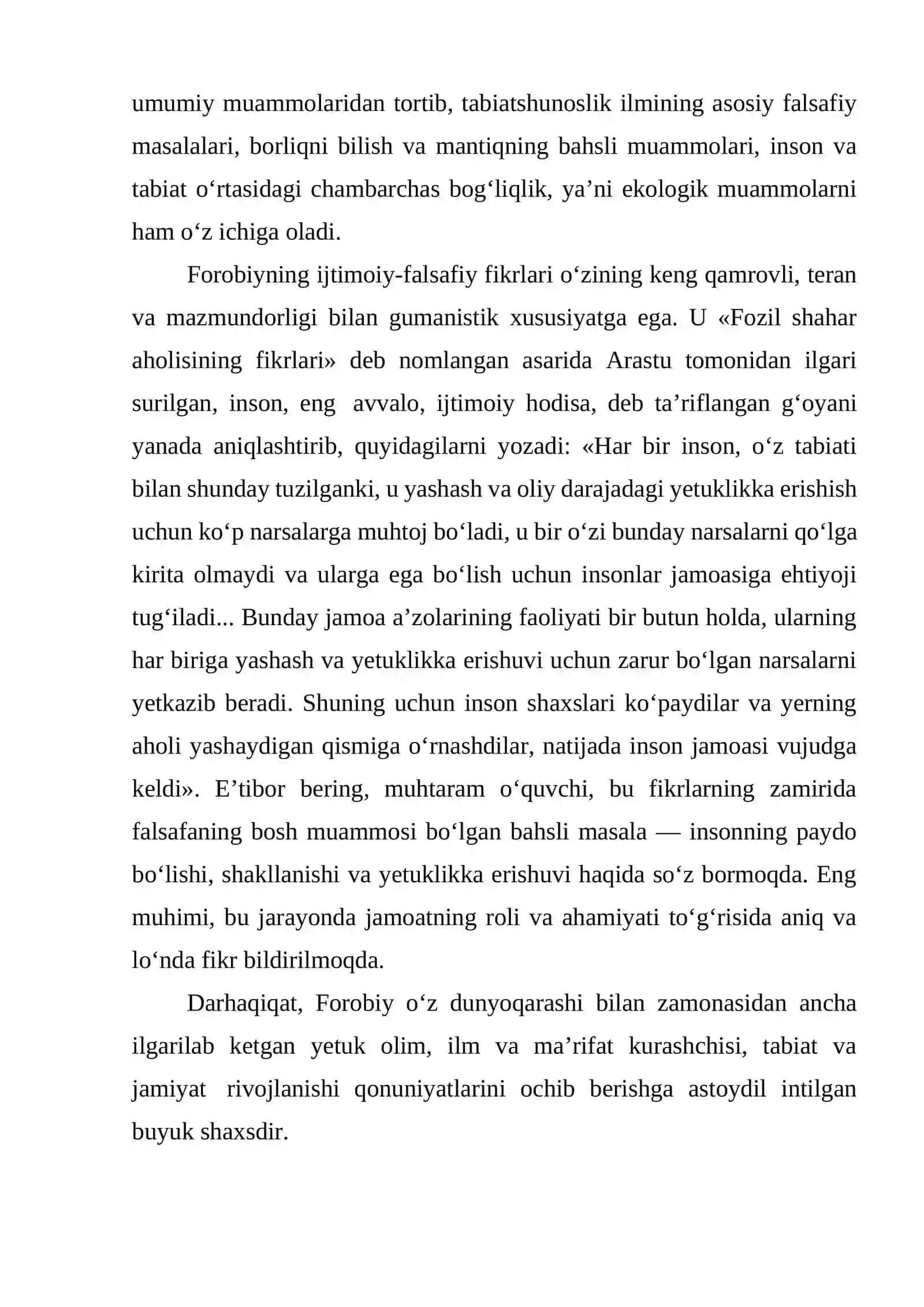 Abu Nasr Farobiyning ta'limiy ahloqiy g’oyalari va ularni mohiyati 4