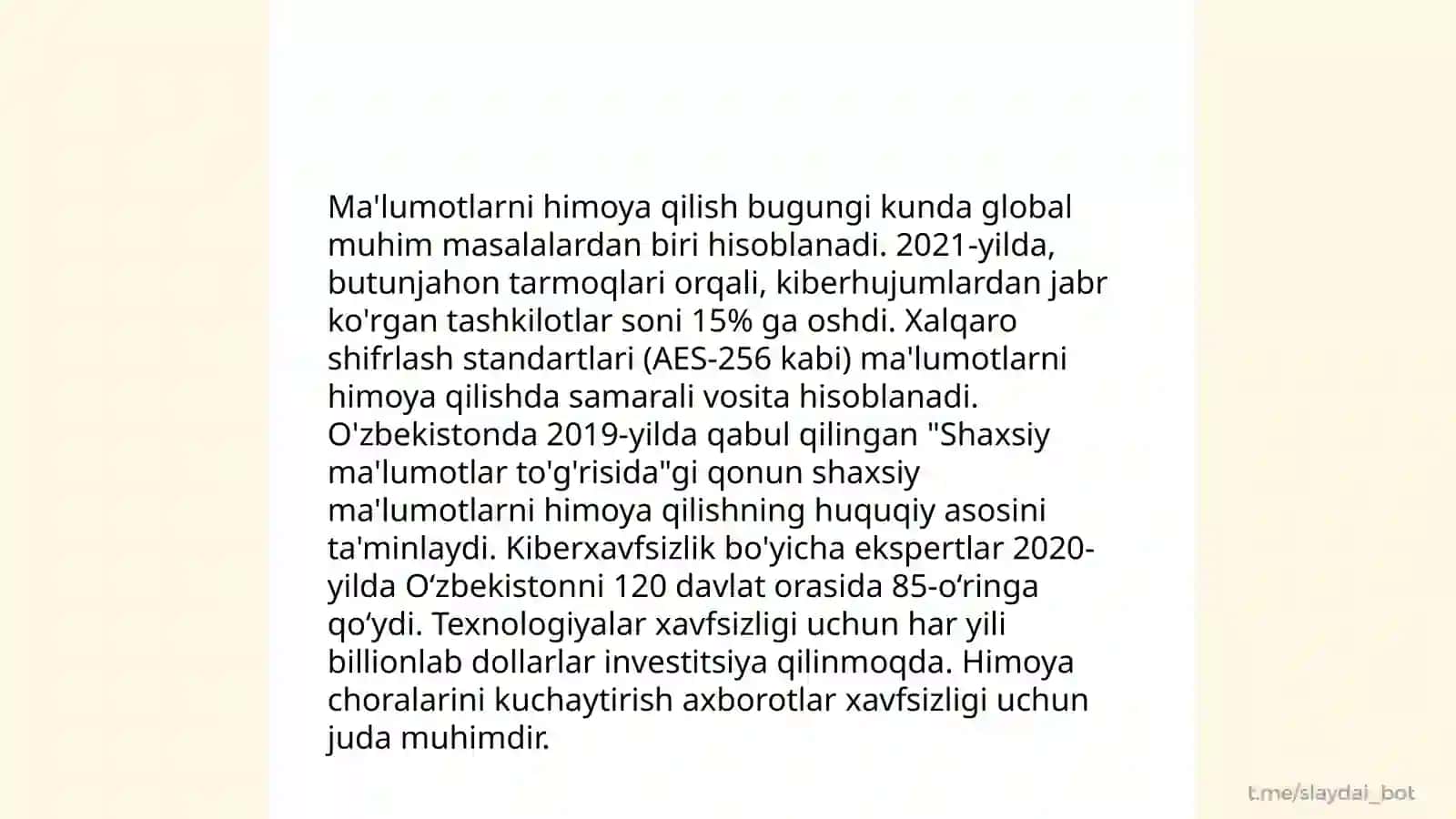 Kiberxavfsizlikning asosiy tushunchalari 4