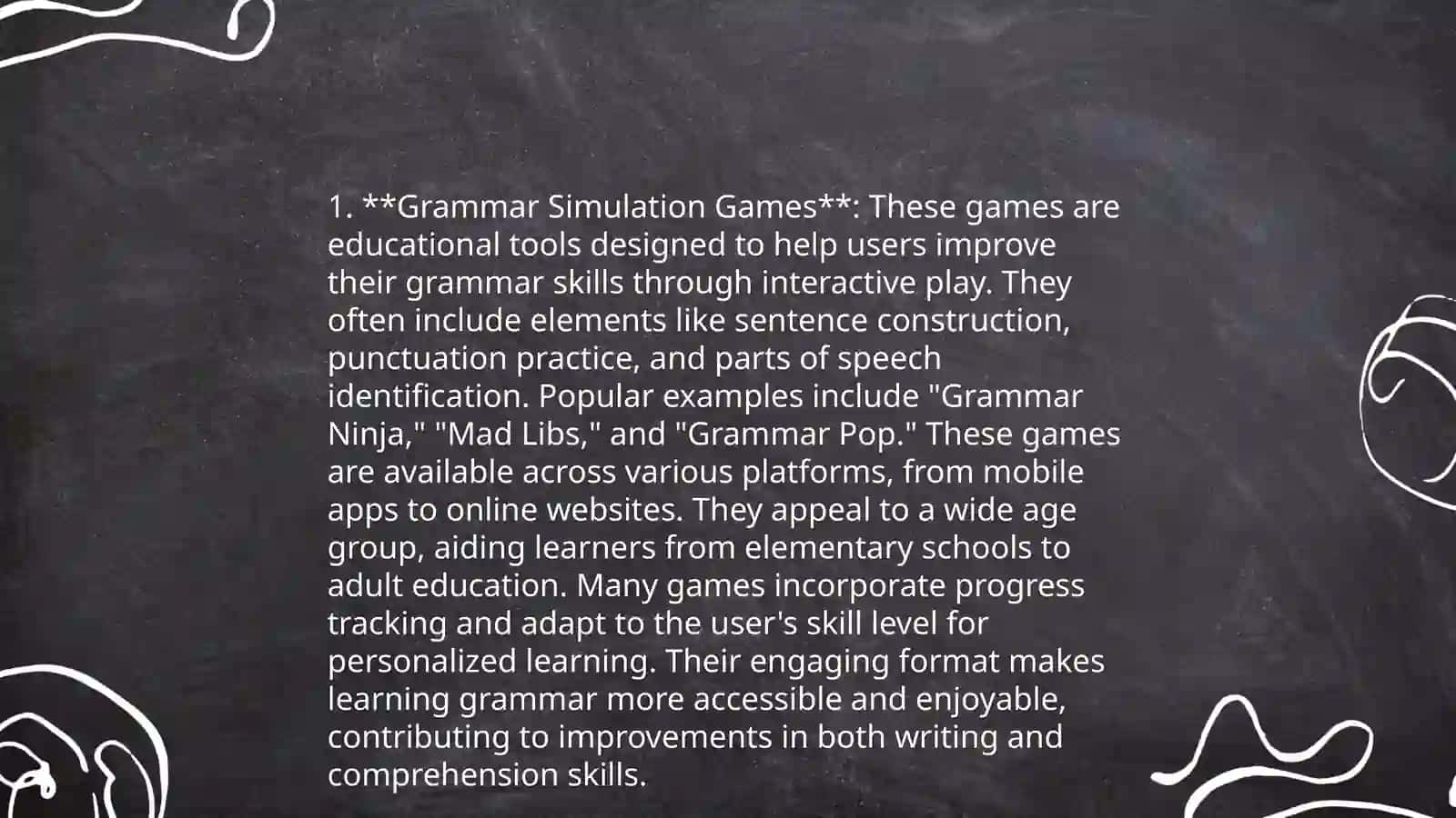 Educational games in learning and teaching foreign languages 4