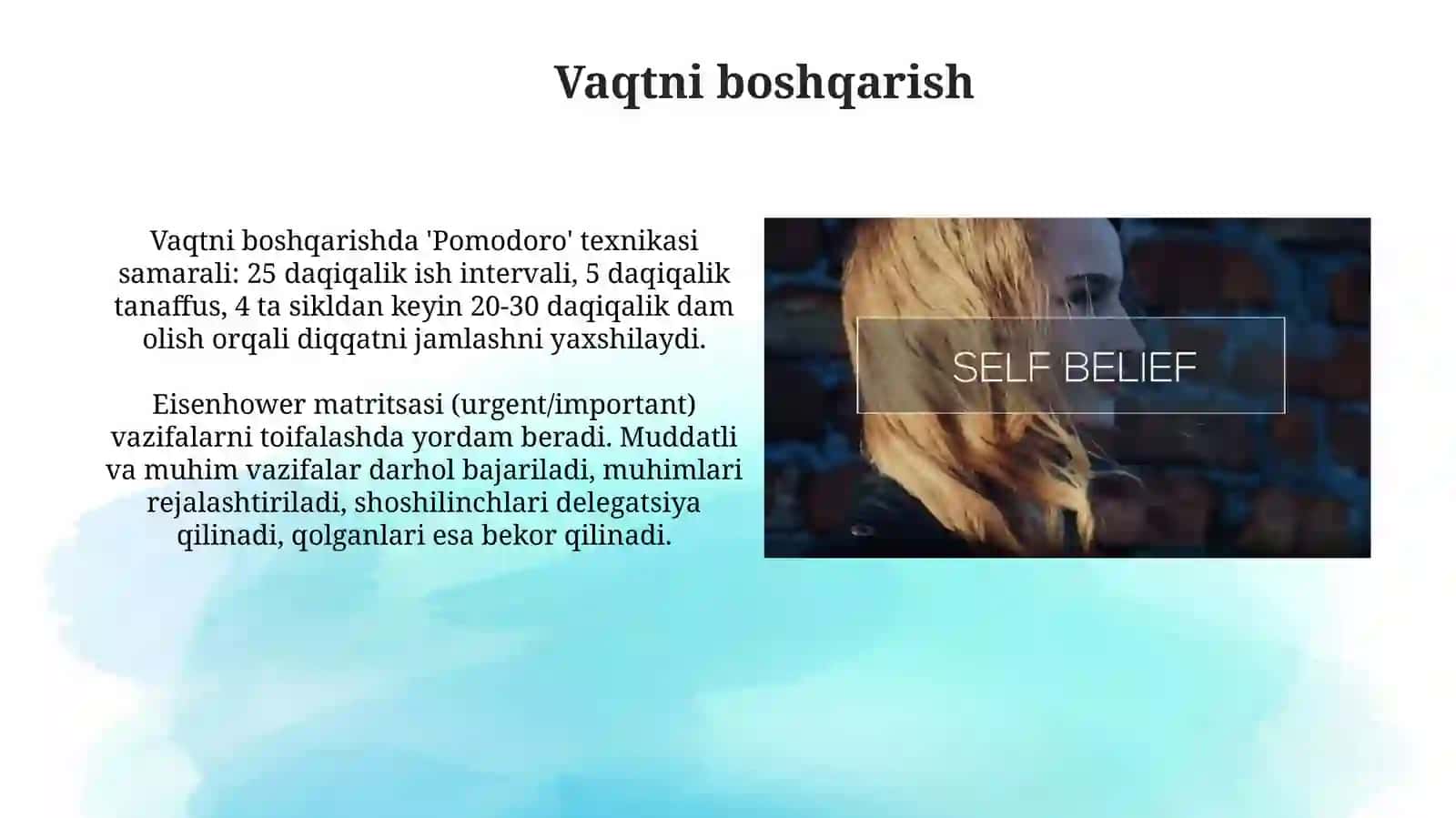 O'z-o'zini boshqarish konikmasini rivojlantirish yo'llari 4