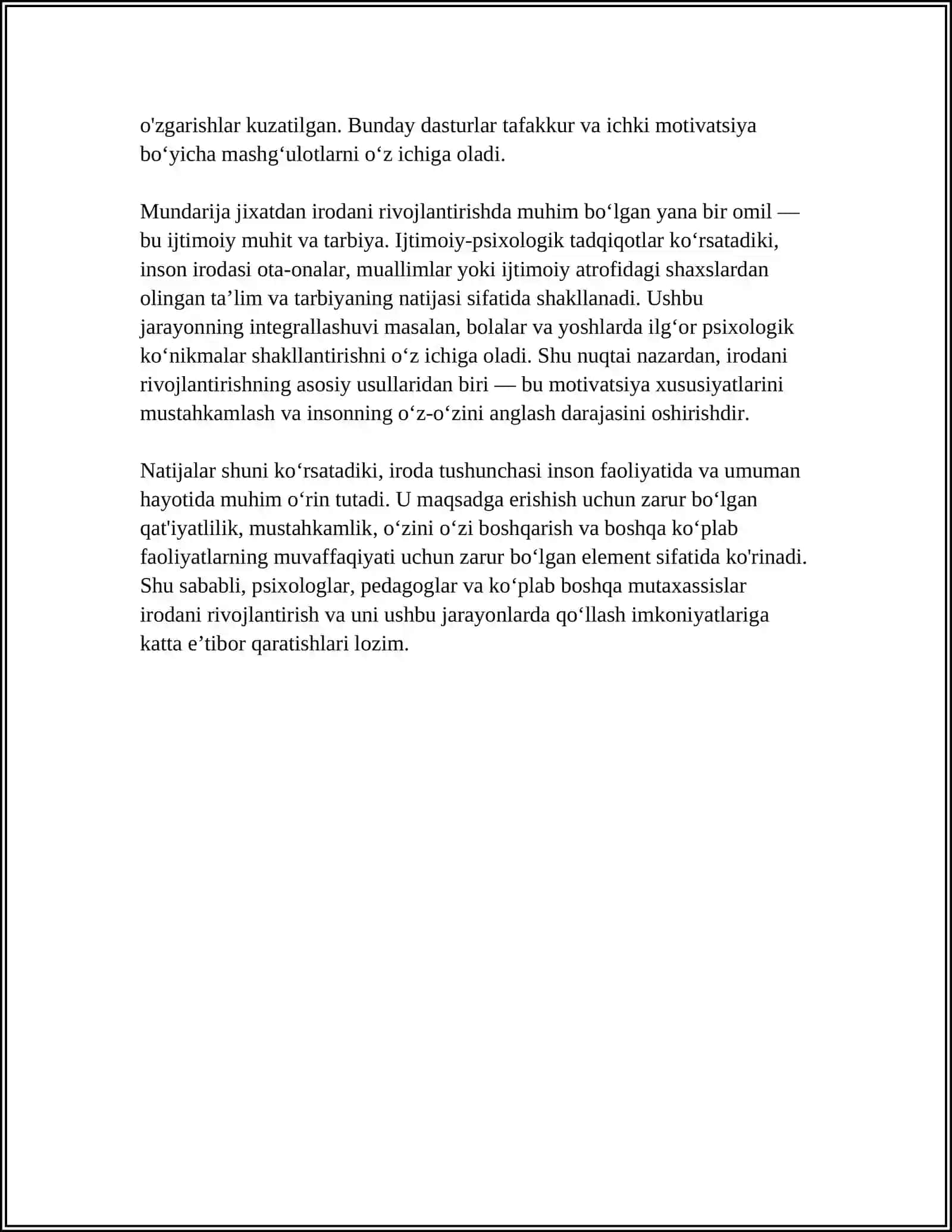 Iroda tushunchasi 4