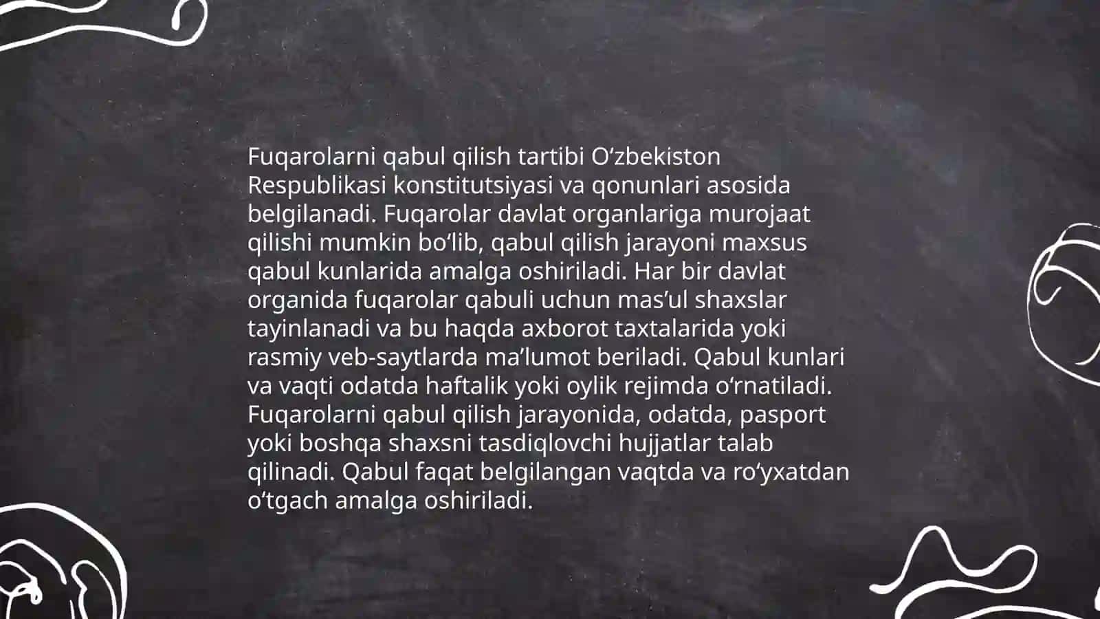 Ish bilan bandlik xizmat organlari tomonidan fuqarolarni qabul qilish va royxatga olish jarayoni 4