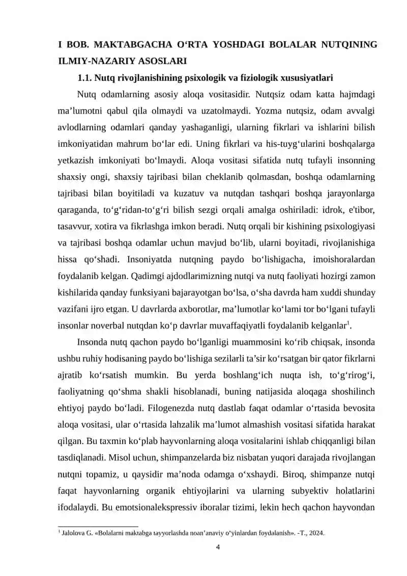 Maktabgacha O‘rta Yoshdagi Bolalar Nutqini O‘stirish Vazifalari 4