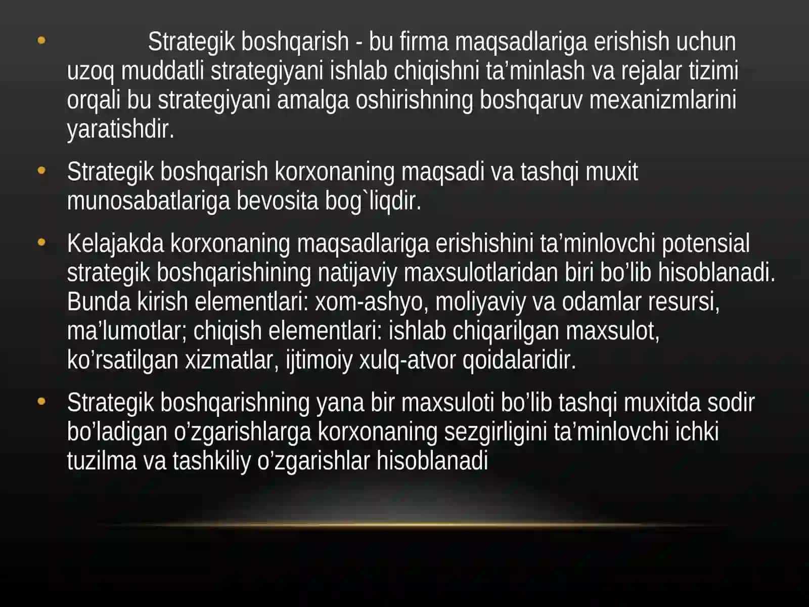 STRATEGIK BOSHQARUV VA REJALASHTIRISH 4