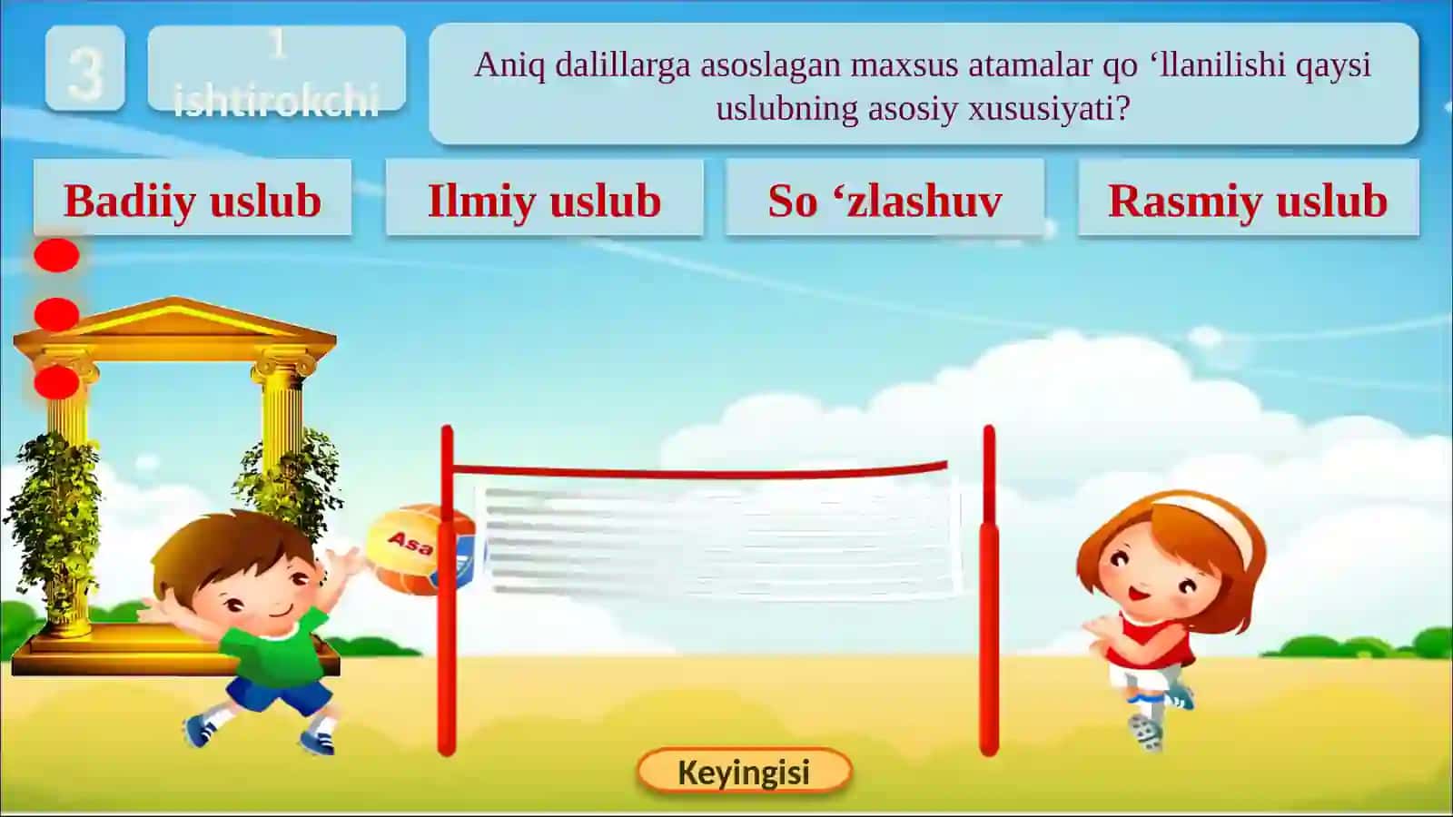 Nutq uslublari bo'yicha animatsiyali slayd 4