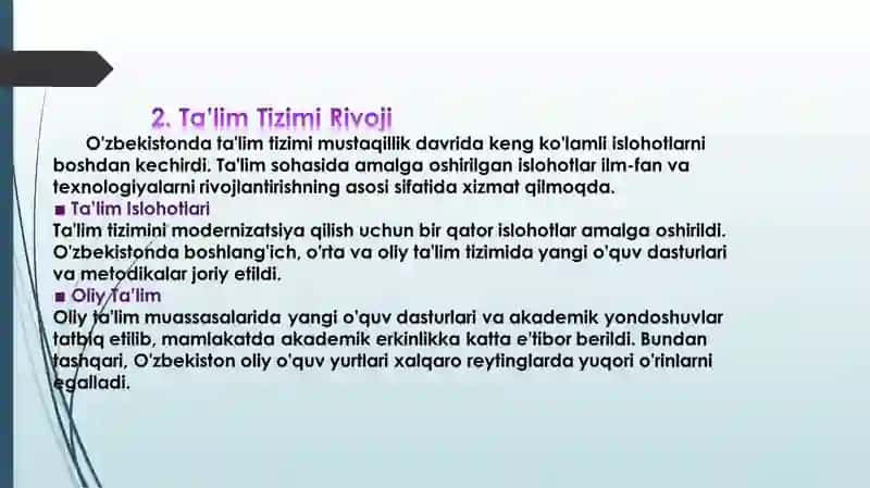 Davolash ishi yo`nalishi 4