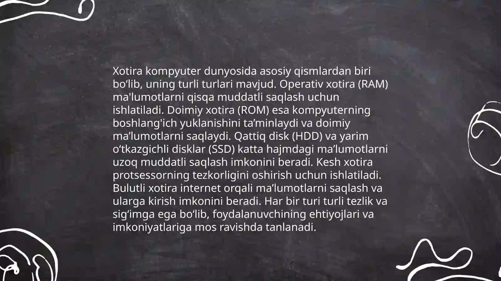 Xotira haqida tushuncha va nerv fiziologik asosi 4