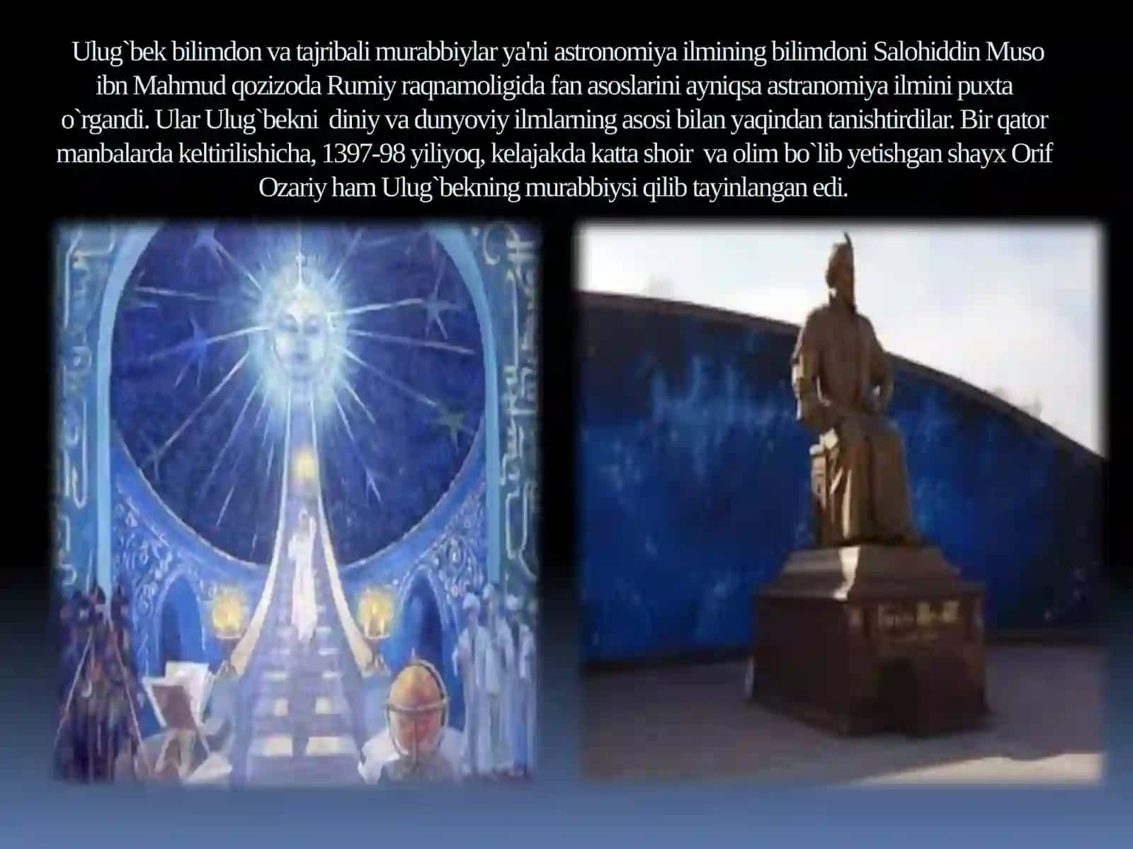 Mirzo Ulug'bek-davlat arbobi va buyuk olim 4