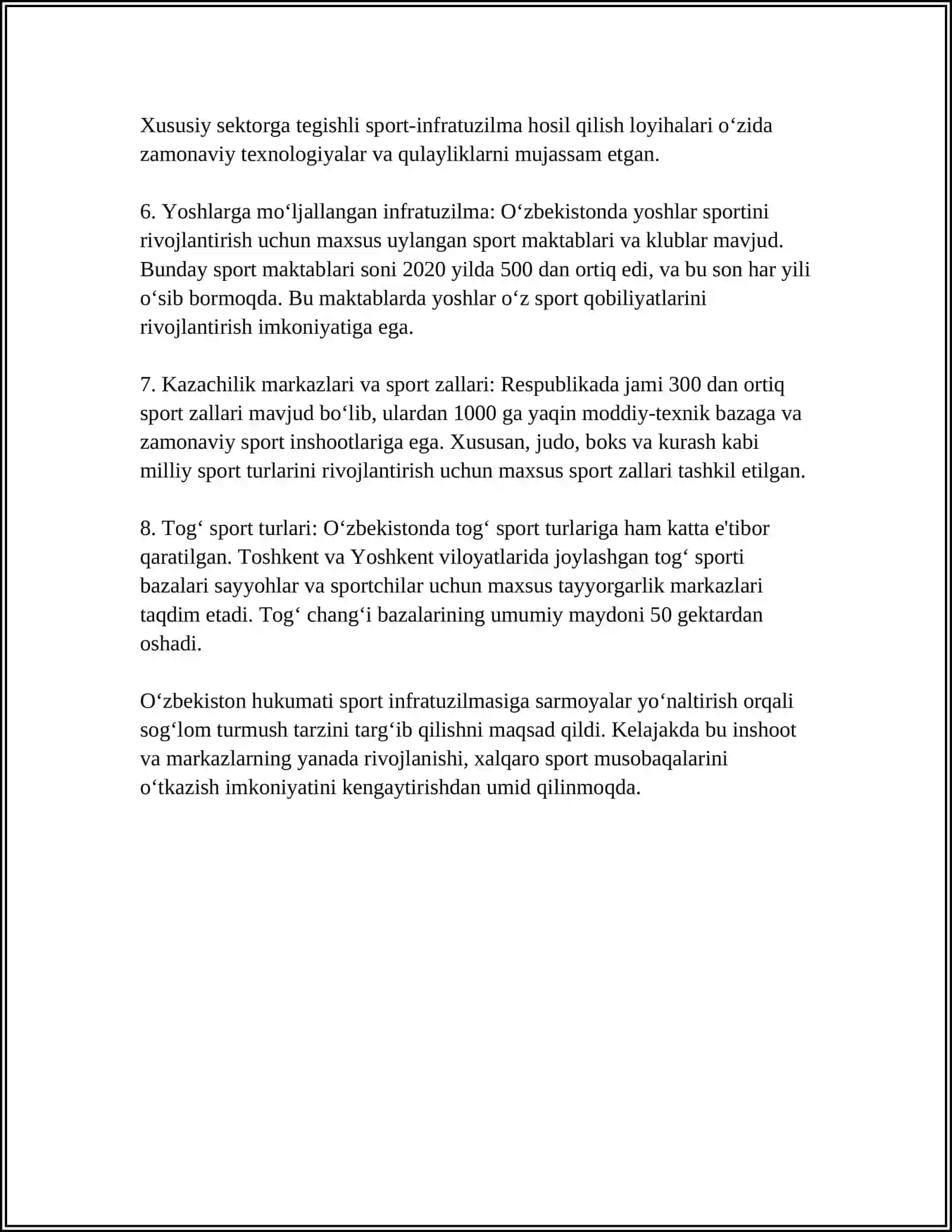 OʻZBEKISTON DAVLAT JISMONIY TARBIYA VA SPORT UNVENTETI 4