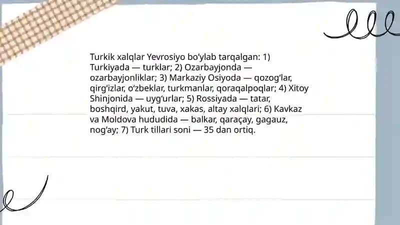 Yevrosiyo xalqlari va elatlari 4