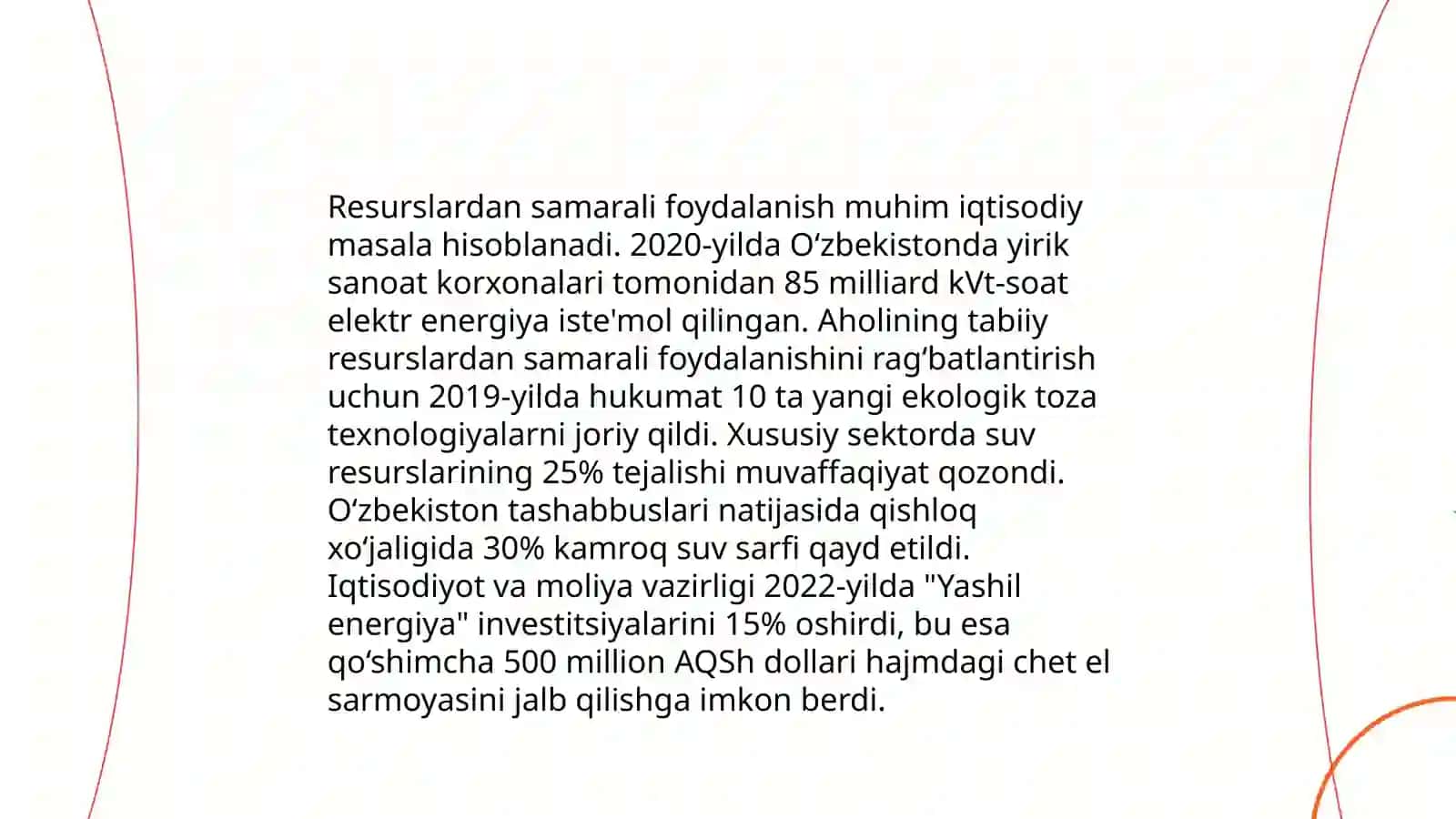Ishlab chiqarish imkoniyatlari va samaradorligi 4