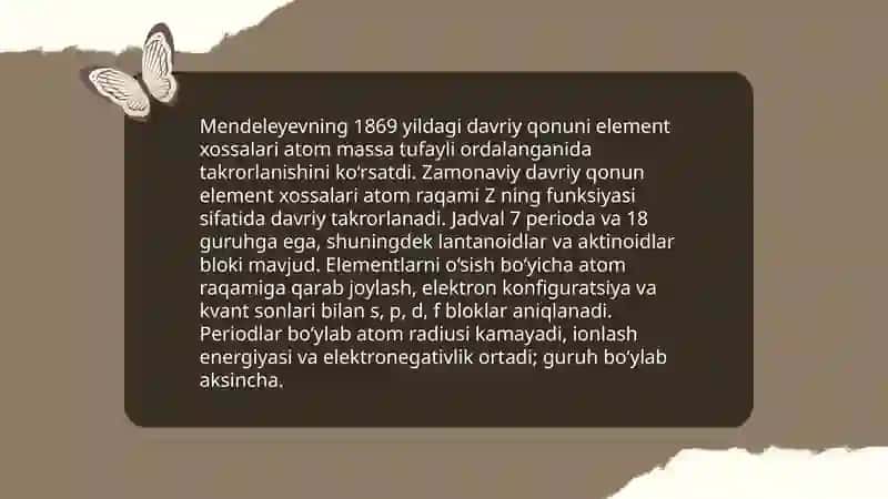 Davriy sistema 4