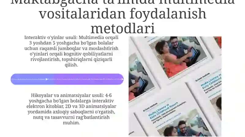 Maktabgacha ta'limda multimedia texnologiyalari 4