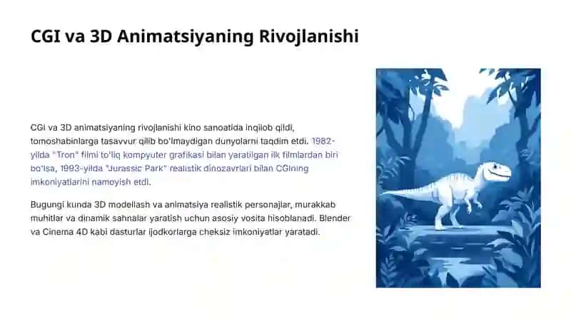 Vizual Effektlar va Post Ishlab Chiqarish: Zamonaviy Texnologiyalar va Amaliyot 4