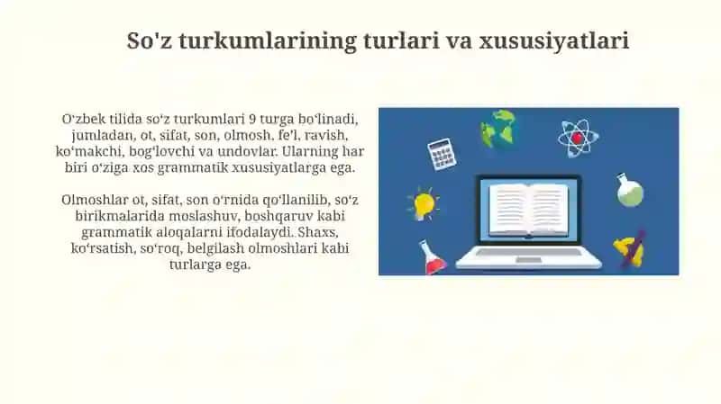 So'z turkumi 4