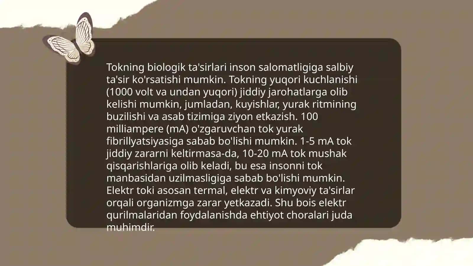 Organizm to'qimalariga o'zgarmas tokning birlamchi ta'siri 4