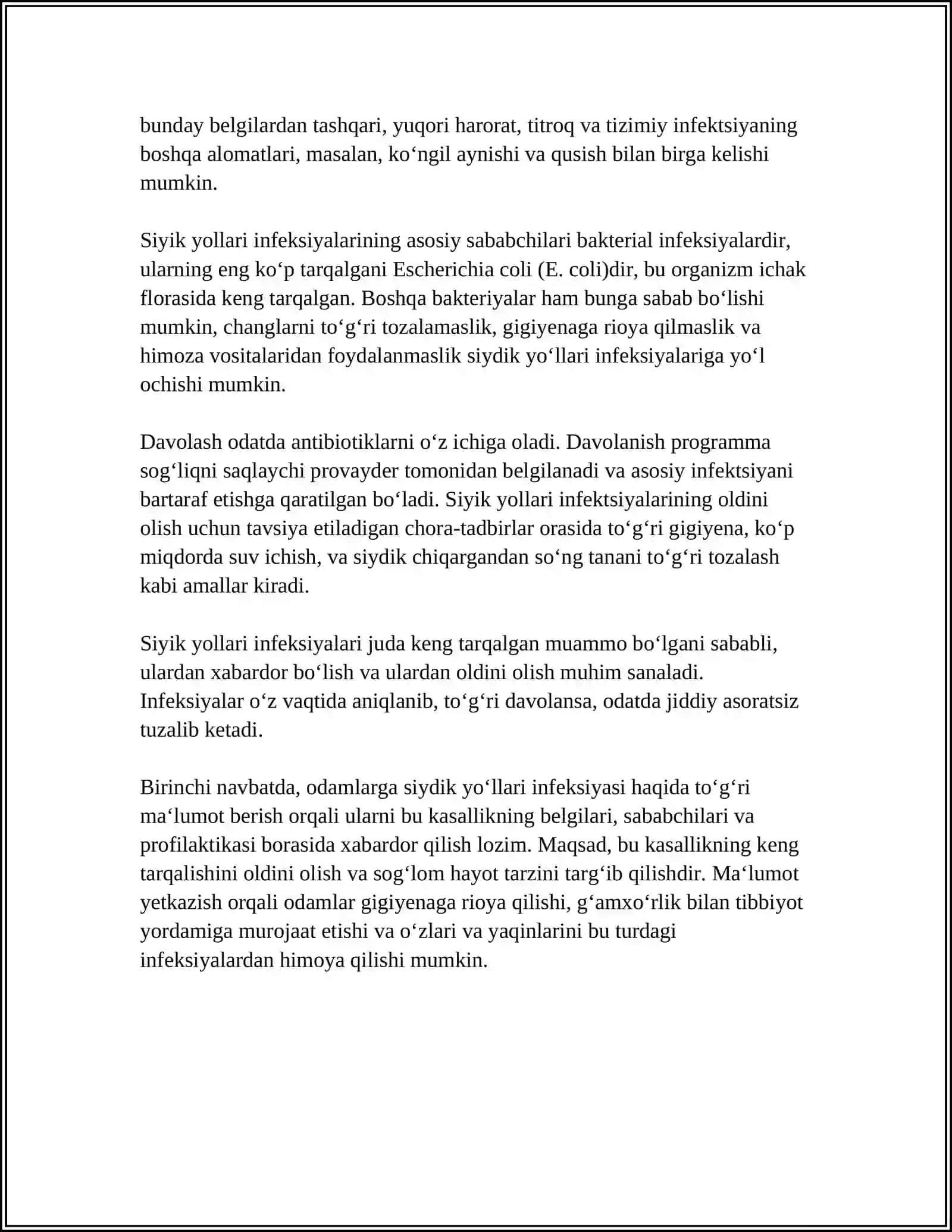 SIYDIK YOLLARI INFEKTSIYALARI 4