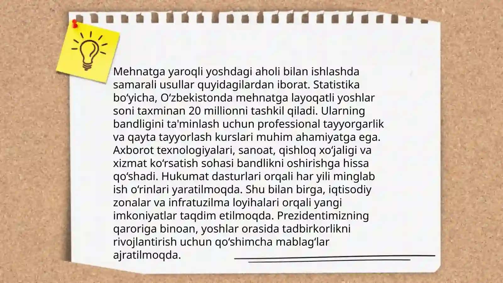 Yozgi yer maydonchalarida mehnatlarni tashkil etish mazmuni 4