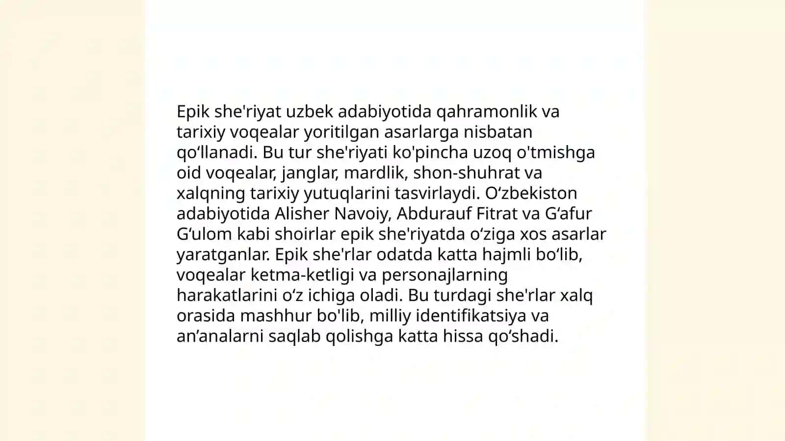 Hozirgi she'riyat janrlari 4