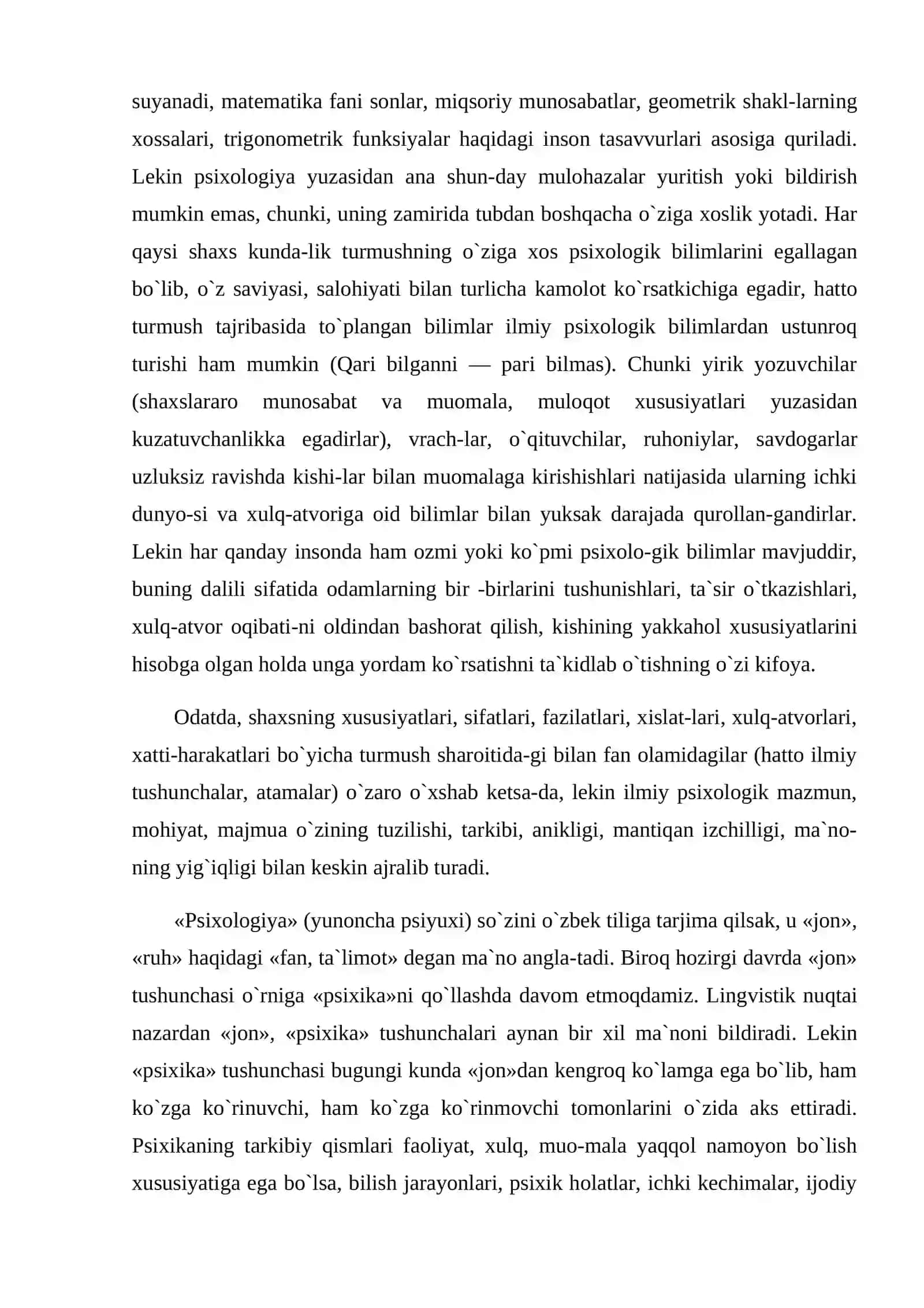 Psixologiya haqida tushuncha 4