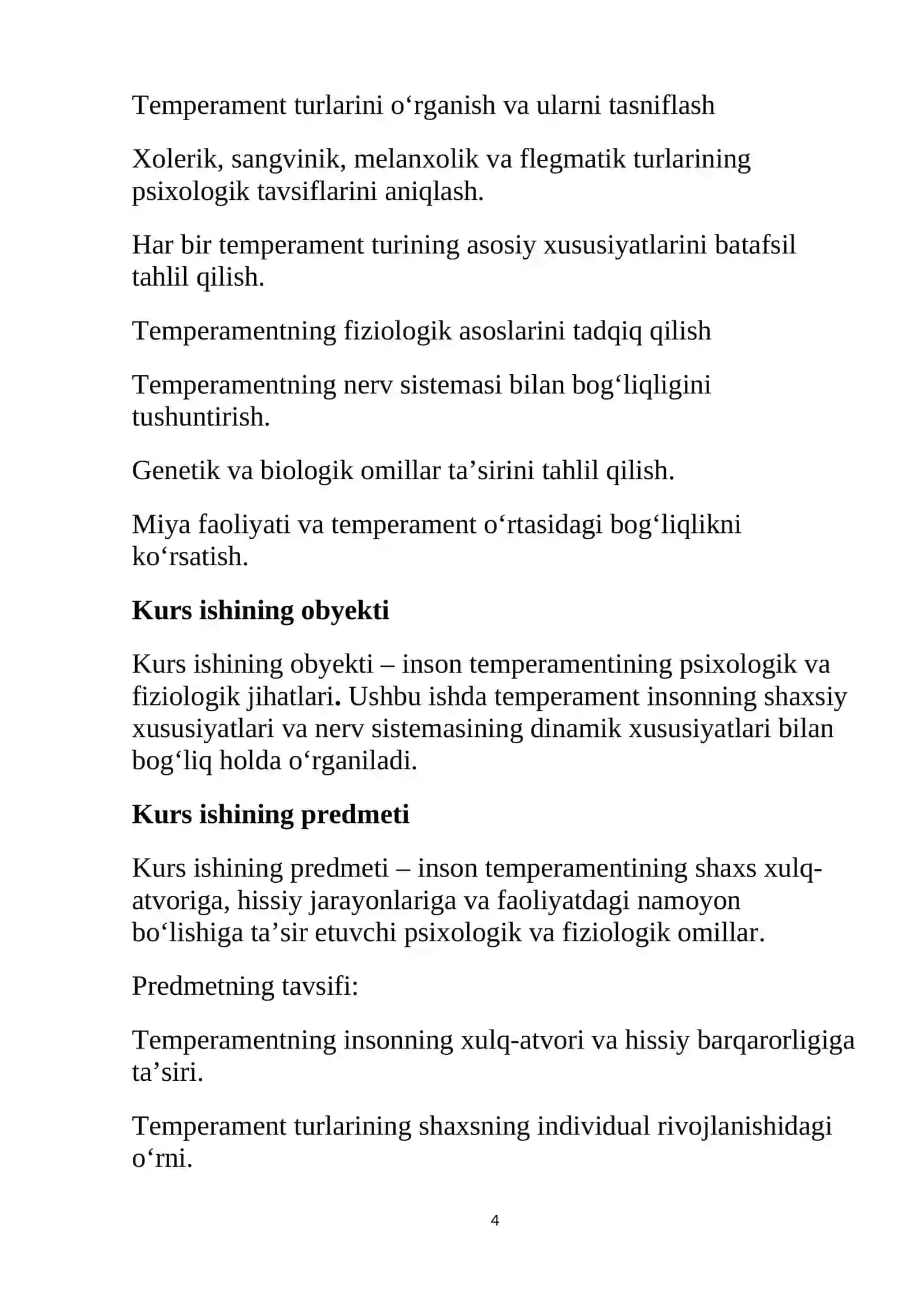 Temperament: uning psixologik tavsifi va fiziologik asoslari 4