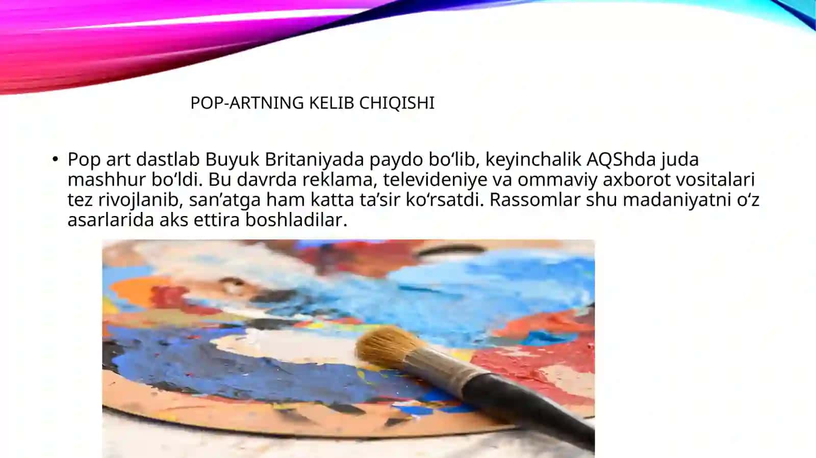 Pop-art uslubida ijod qilish 4