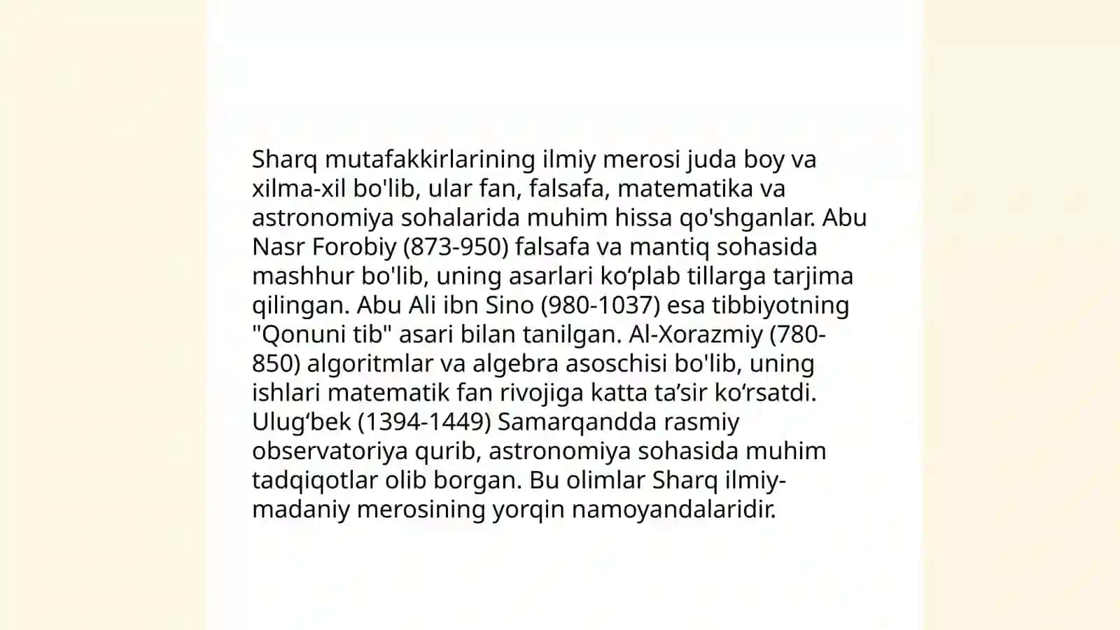 Sharq donishmandlari va mutafakkirlarining ijodiy merosida mudarrislarni tanlash 4