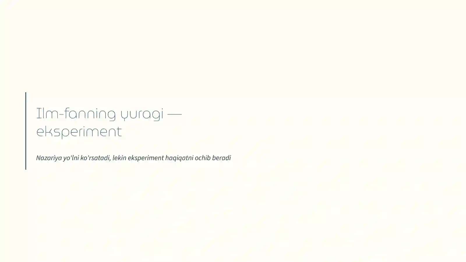 Eksperimental Tadqiqotlar: Ilmiy Kashfiyotlarning Asosi 4