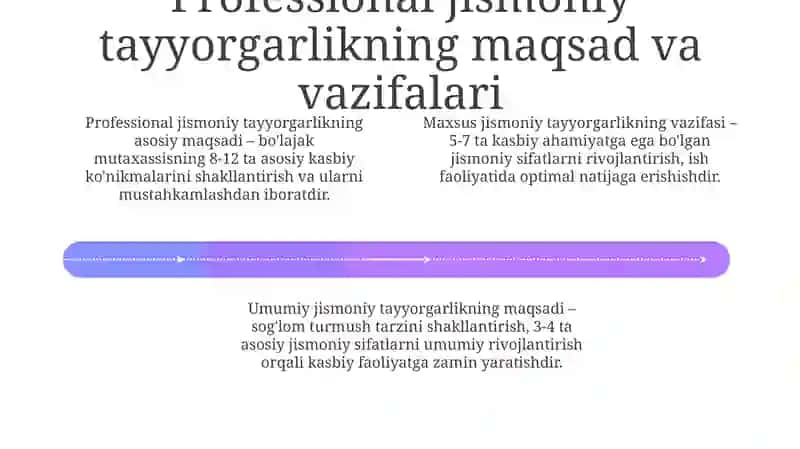 Kasbiy umumiy va maxsus jismoniy tayyorgarlik 4