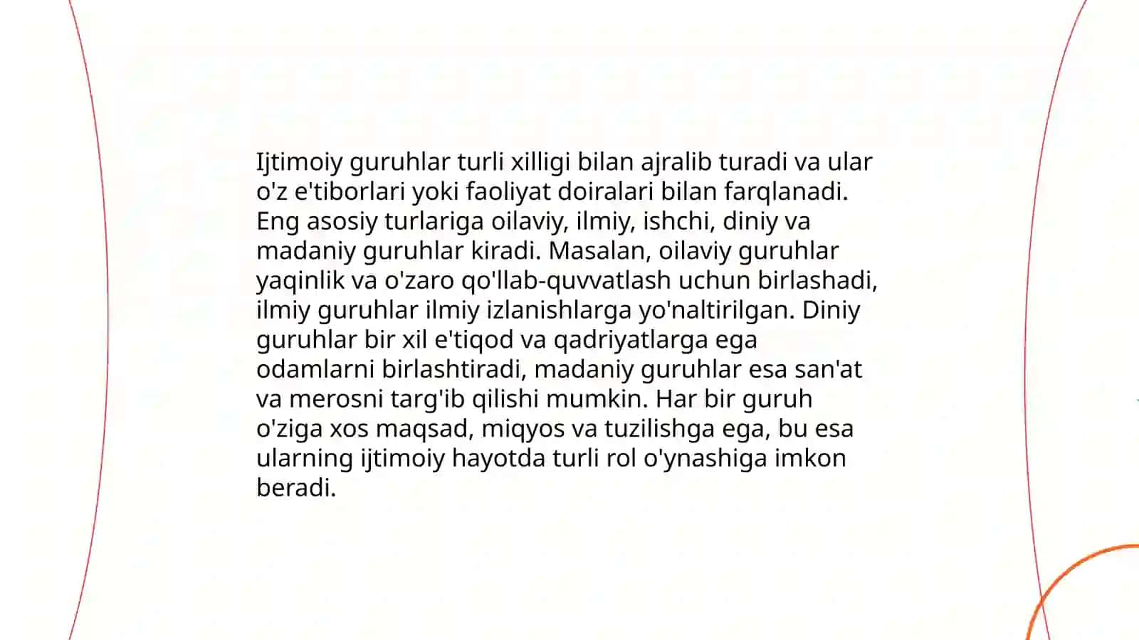 Ijtimoiy guruhlar va jarayonlar sotsiologiyasi 4