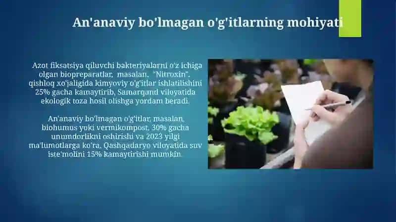 Tuproq unumdorligini yaxshilash 4