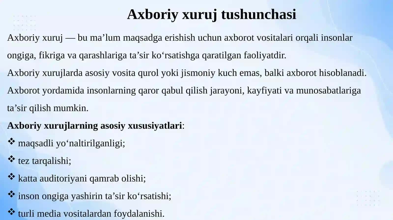 Axboriy xurujlar va ularning milliy qadriyatlarga ta’siri 4