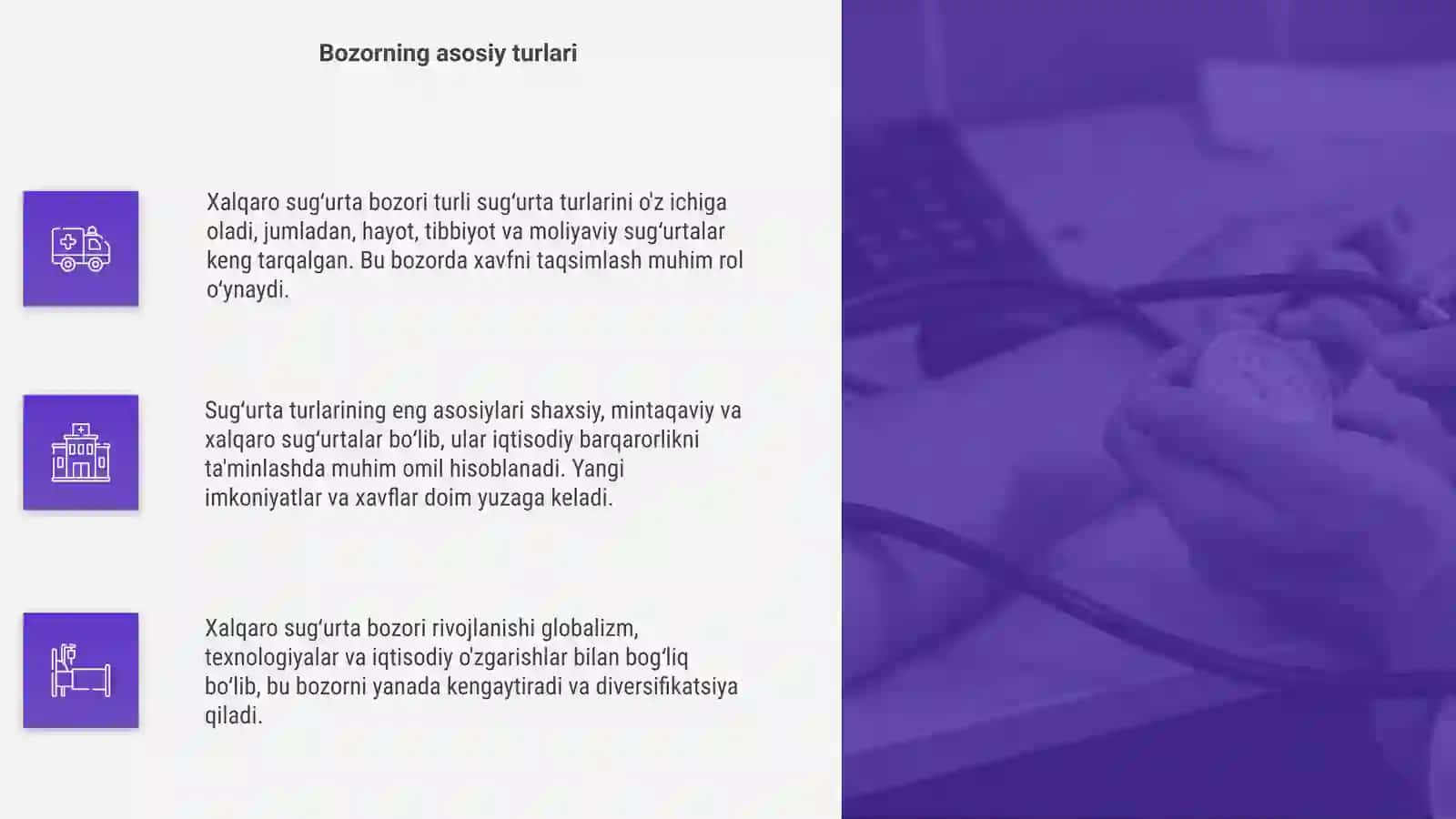 Xalqaro sugʻurta bozori 4